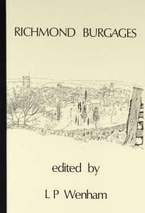 Richmond Burgage Houses by L.P.Wenham