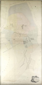 Historic map of Walburn 1821