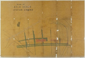 Historic map of Keld Heads Station Ground