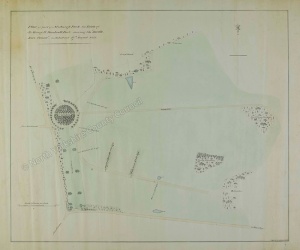 Historic plan of Newburgh Park 1855