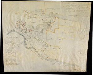 Historic map of Spennithorne
