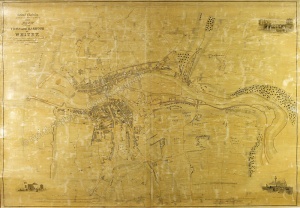Historic map of Whitby 1841