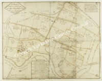 Historic map of Leake 1786