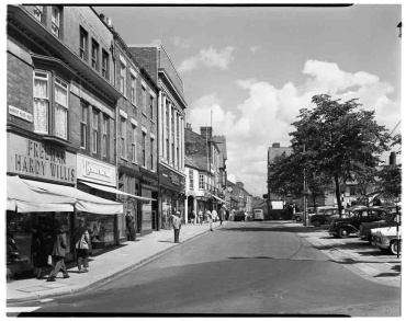 The West side of the Market Place looking towards