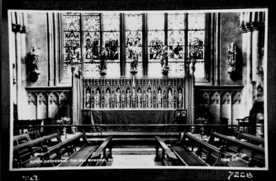 Ripon Cathedral  - War Memorial Reredos