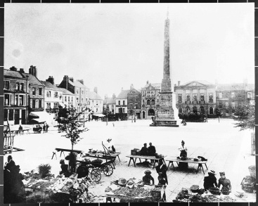 Market Square and Stalls