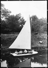 A Sailboat on Ripon Canal