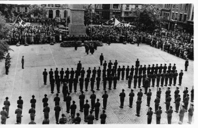 Freedom of the City ceremony in Market Place