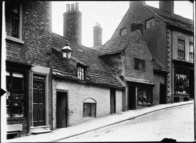 Bedern Bank, showing Sedgwick's shop