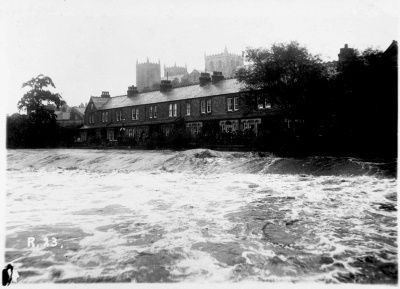 River Skell in flood