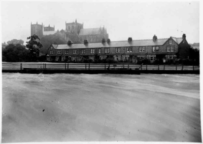 River Skell in flood