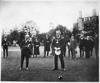 Opening of the Bowling Green in the Spa Gardens