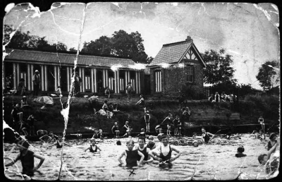 The Bathing Pavilion on the River Ure