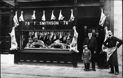 T Smithson butchers, 76 North Street