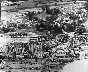 Aerial view of Ripon