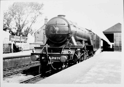 Steam train in Ripon Railway Station