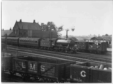 Trains in Goods Yard, Ripon Station