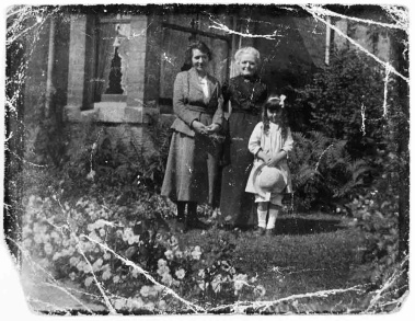 Miss Langley with Mrs Akers and Miss Rosie Akers