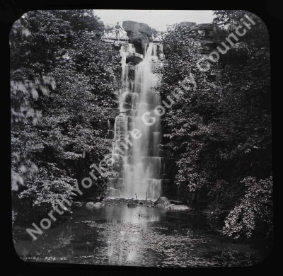 Leeds Roundhay Park Waterfall