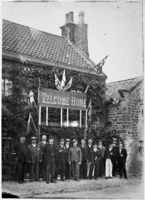 Church Street, Kirkby Malzeard - Welcome home of Mr Prest from the Boer War