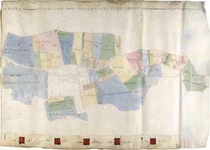 Historic map of Kirk Hammerton 1767