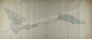 Historic map of Mickleton 1802