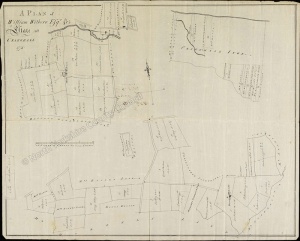 Historic map of Crakehall 1778
