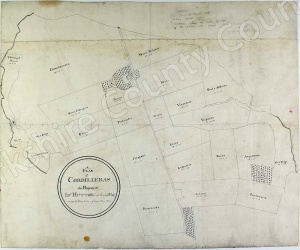 Historic map of Marske 1824