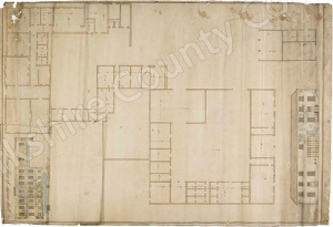 Historic plan of Sessay Hall