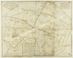 Historic map of Leake 1786