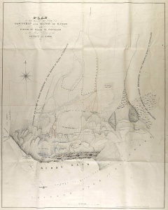 Historic map of Kirby in Cleveland 1854