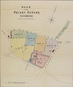 Historic plan of Richmond
