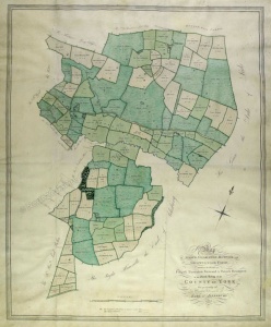 Historic map of Finghall