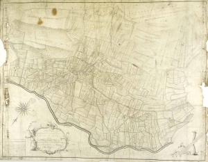 Historic map of West Witton 1780