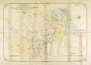 Historic map of Appleton Roebuck 1913