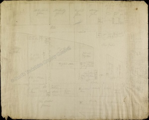 Historic map of Malton 1826