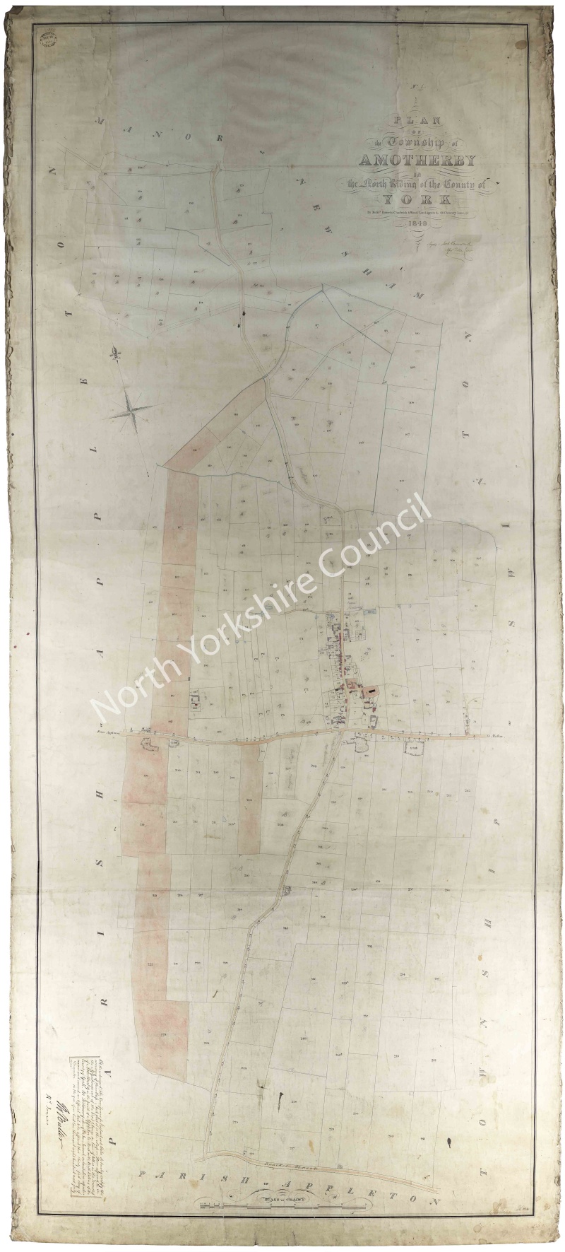 Amotherby Tithe Map 1849