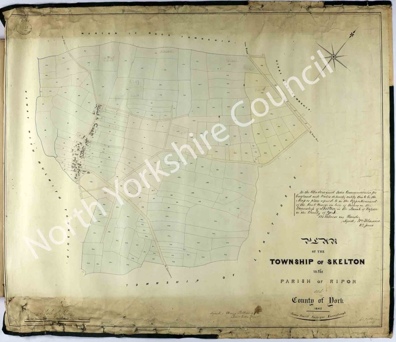 Skelton Tithe Map 1842