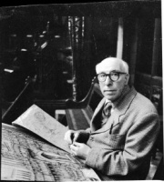 Jim Gott, artist, sketching in Ripon Cathedral