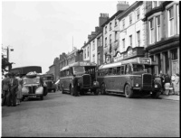 East side of Market Place with buses