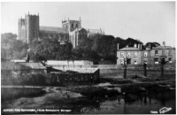 Ripon Cathedral taken from Bondgate Bridge