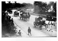 The Marquess of Ripon's funeral cortege