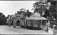 Spa Baths and entrance to the Spa Gardens, Ripon