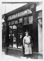 Harrison's Butchers shop in Moss's Arcade