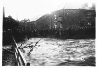 River Skell in flood