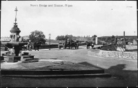 North Bridge, Fountain and Railway Station