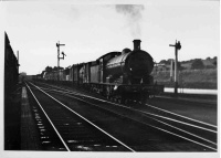 Freight train near Ripon Railway Station