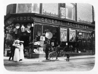 Hebden's Ironmongers shop