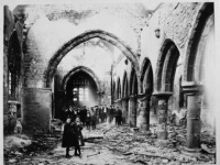 Kirkby Malzeard Church - After fire, 1908