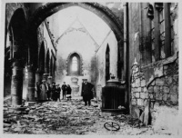 Kirkby Malzeard Church - After fire, 1908